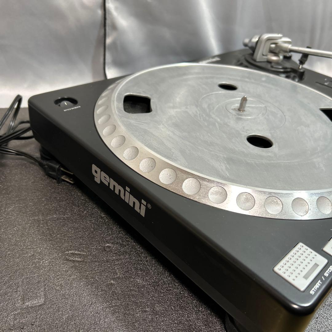 動作品 Gemini TT02 ターンテーブル DJ 音楽 ストレートアーム