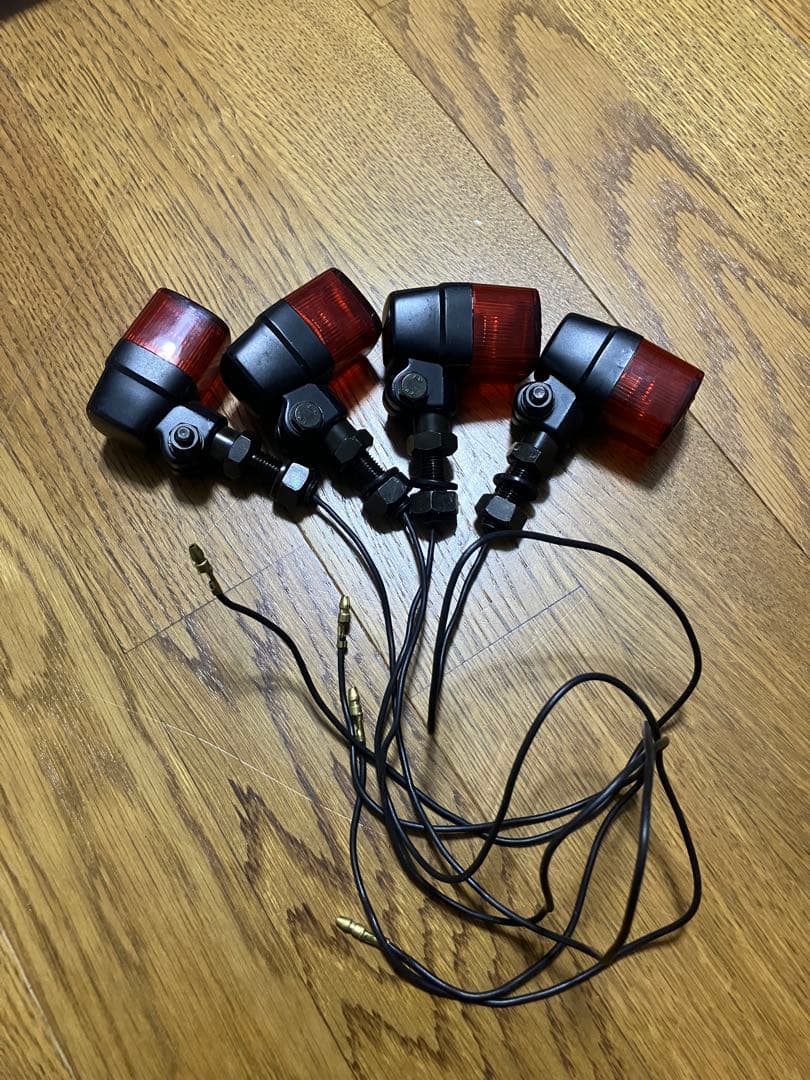 CGC 角型　ウインカー　セット　ヨーロピアン　ステー付き