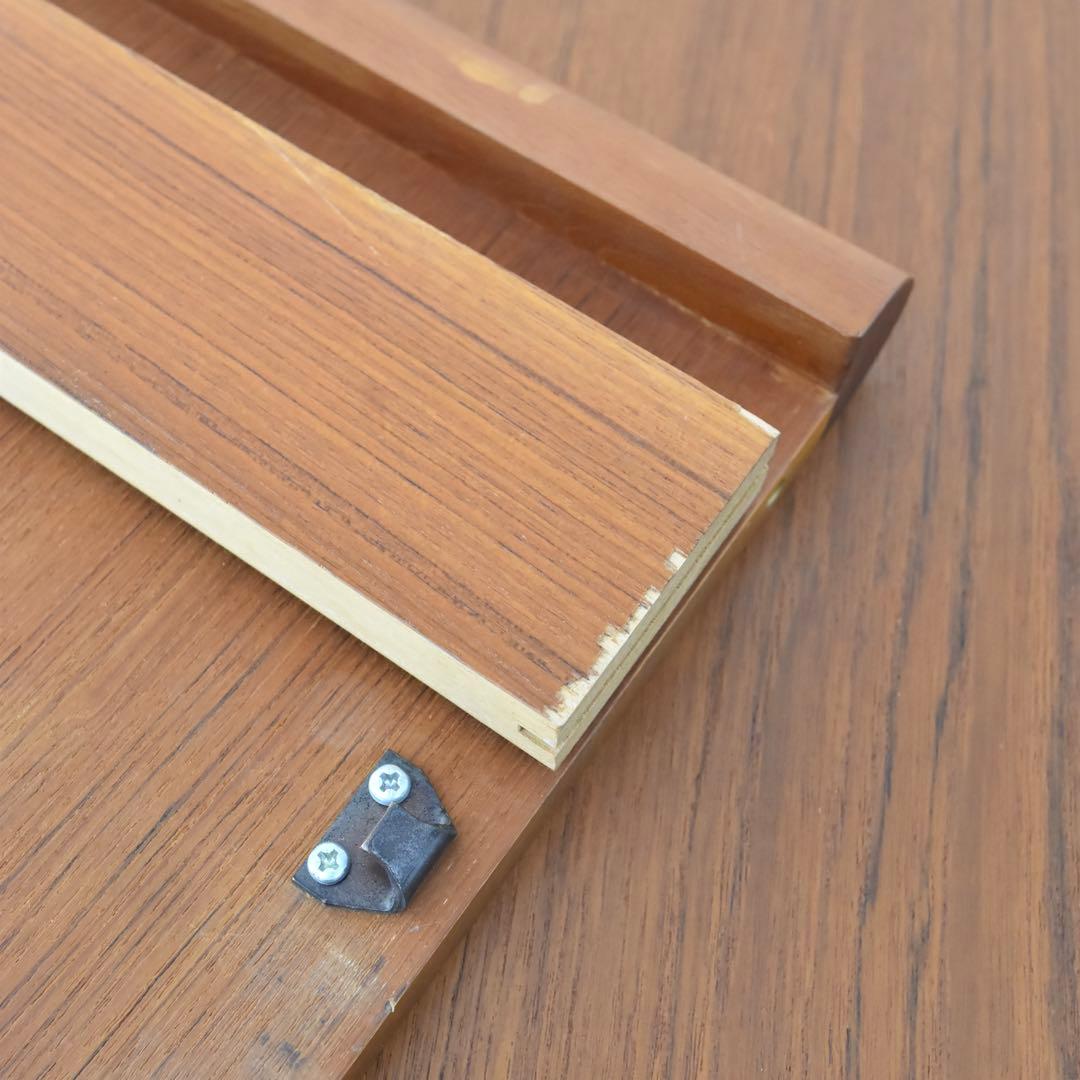 デンマーク Gudme チーク 北欧ヴィンテージ オーバルエクステンション