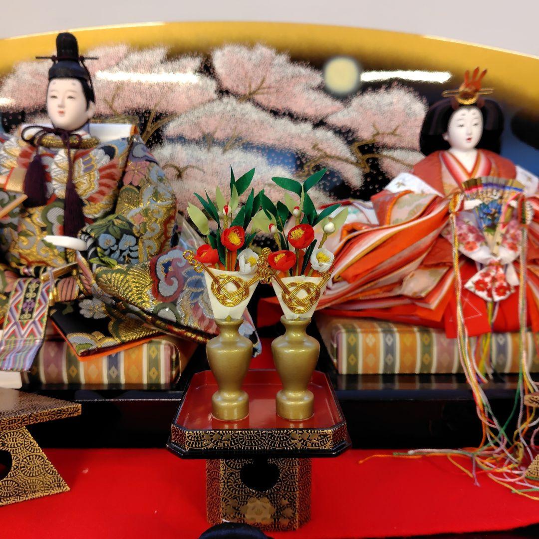 まこちゃん大特価展示品　五段飾り雛人形セット初節句