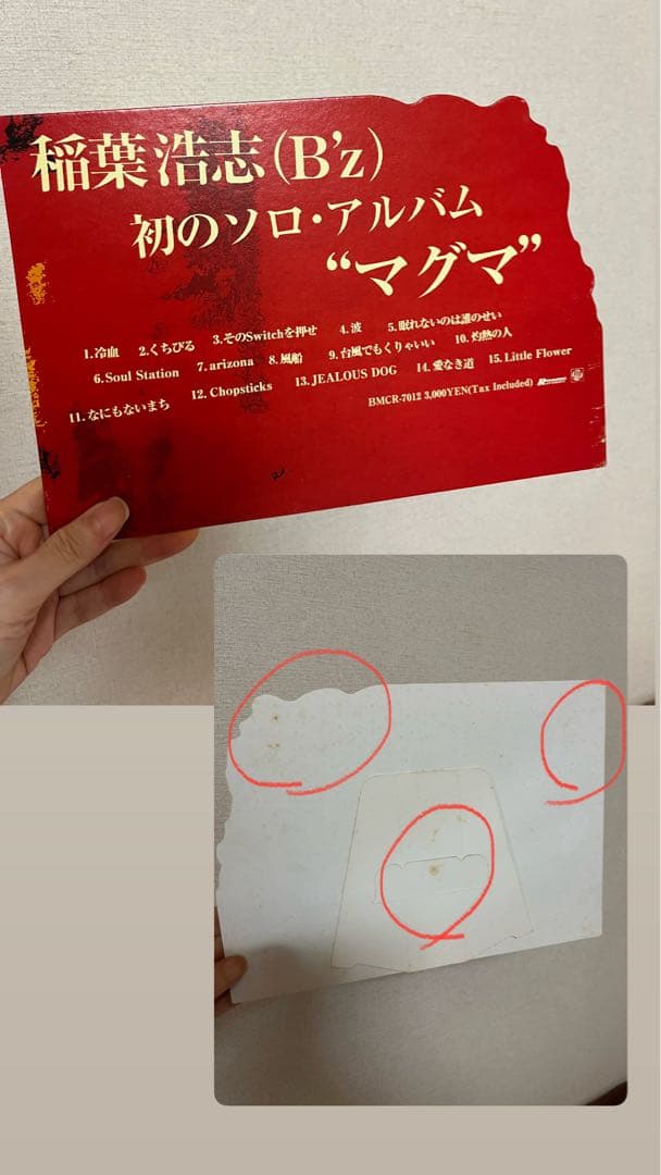 【非売品】B'z稲葉浩志 「マグマ」パネルPOP2枚組