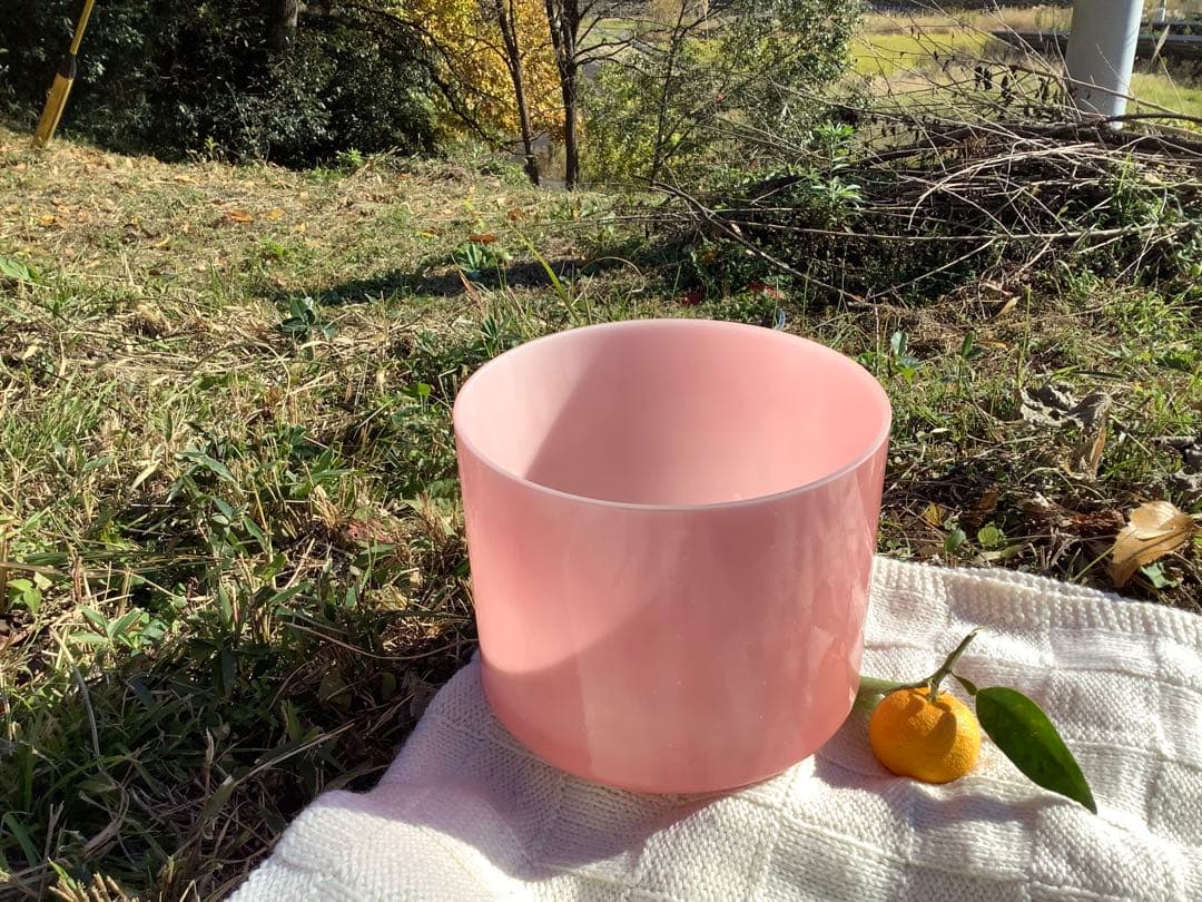 tomoe ローズクオーツ8インチD♯+35 お値下げ10日まで