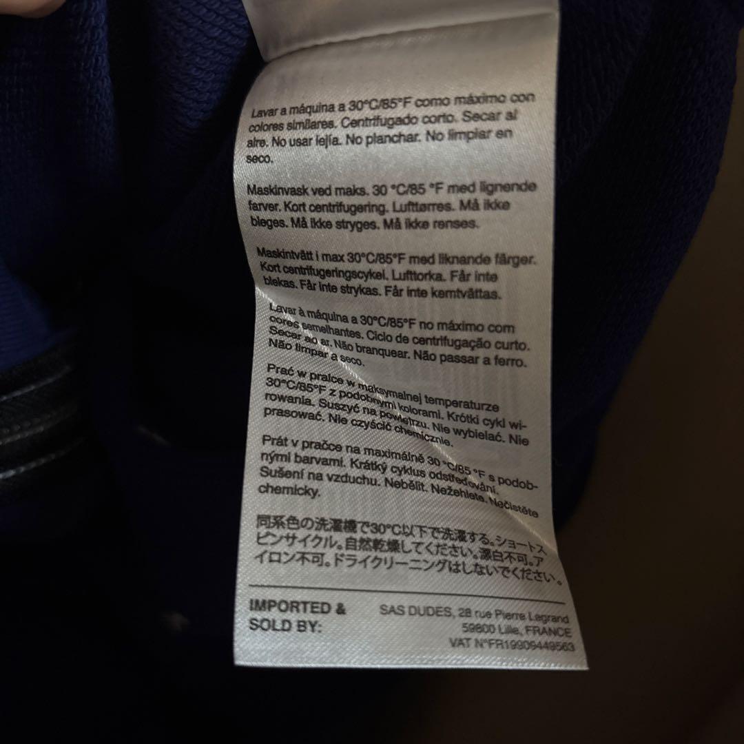 Davril BLUE STARDUST ZIP パーカー Lサイズ