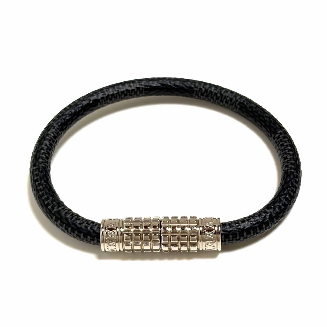 LOUIS VUITTON ブレスレット ダミエ グラフィット 美品 箱付き
