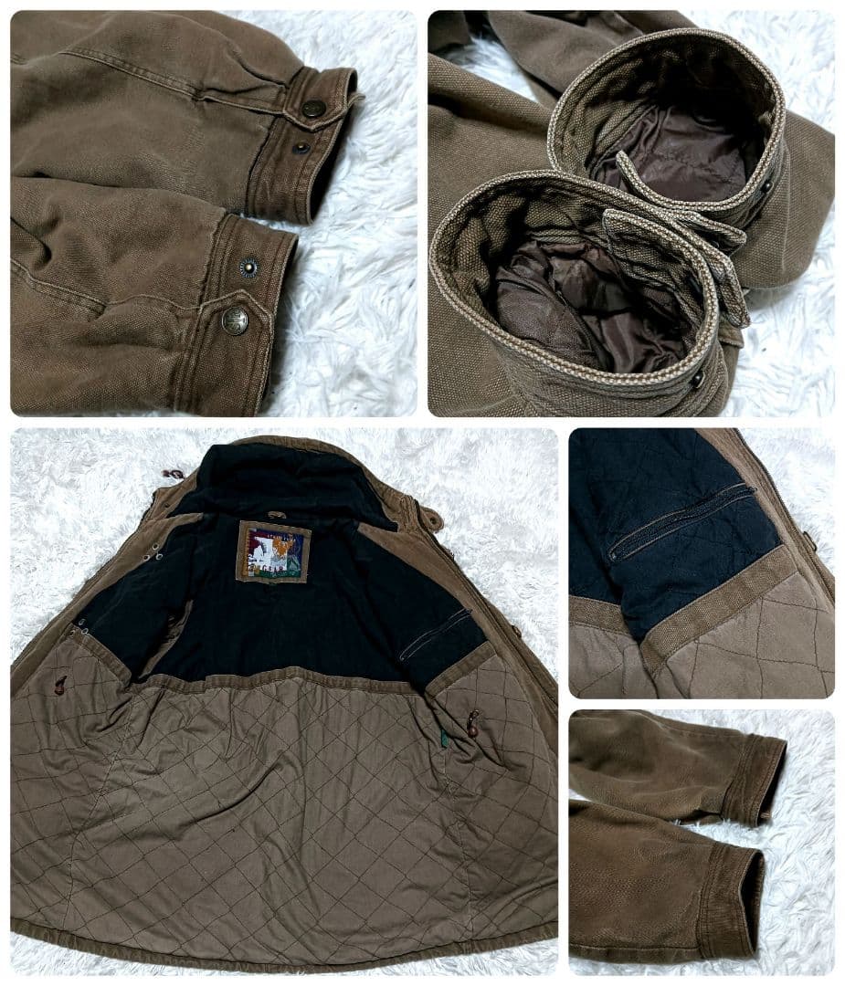 STRUCTURE EXPEDITION GEAR ダック ファイヤーマンコート