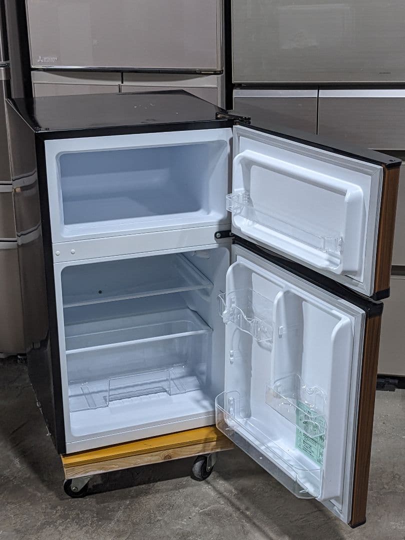 2018年製　A-stage　冷凍冷蔵庫 90L AR-90L02DB 100V