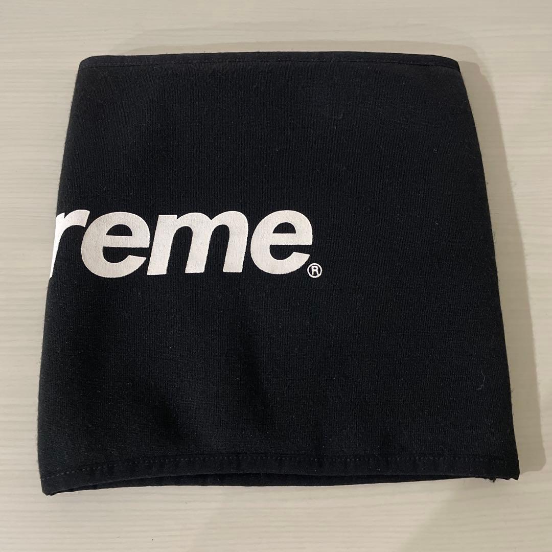 supreme シュプリーム ネックウォーマー ブラック