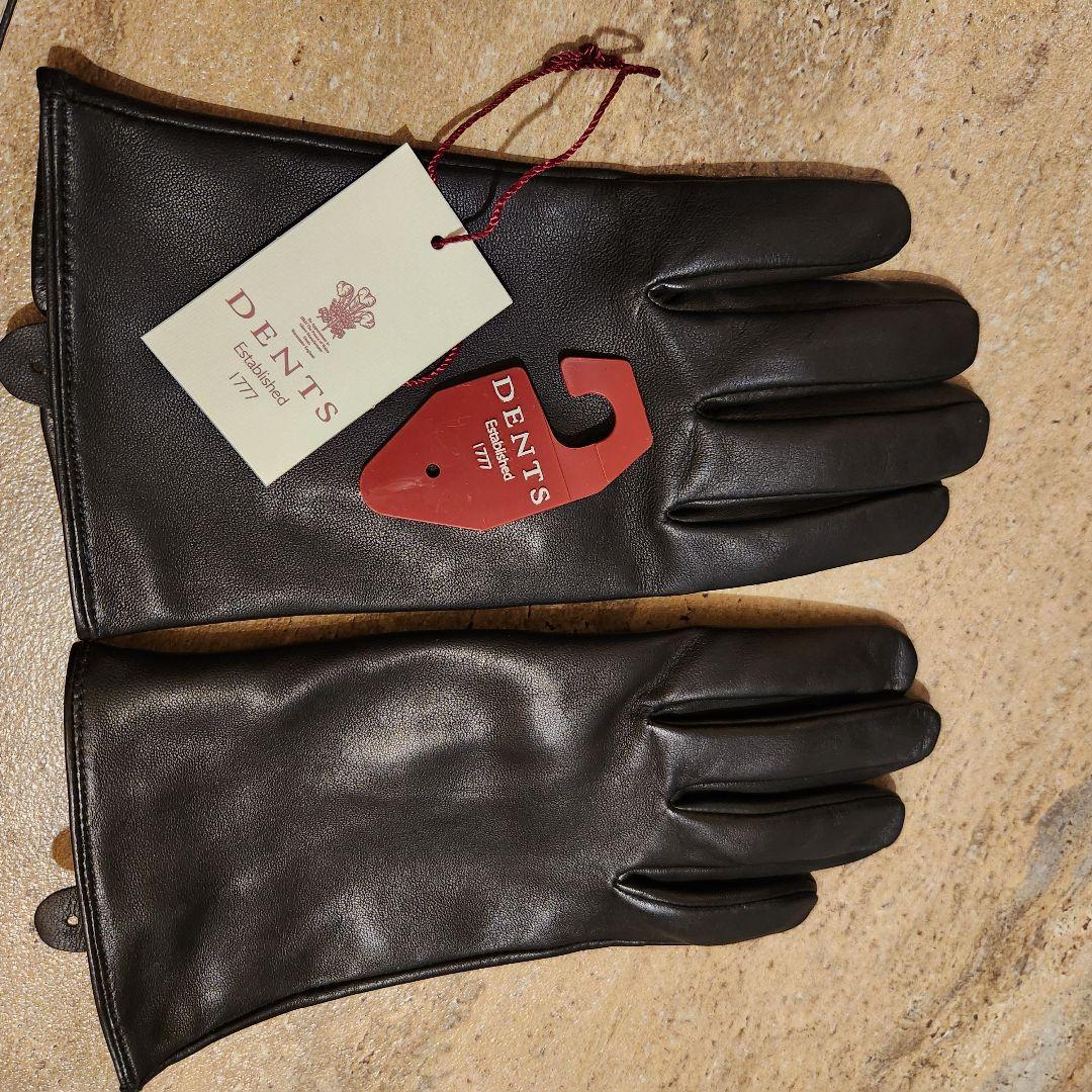 DENTS ヘアシープグローブ（裏地なし） 5-1007 【MENS】美品