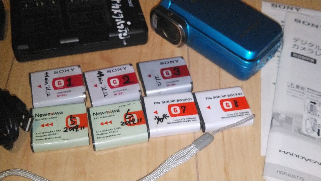 SONY HDR-GW77V 防水ビデオカメラ 動作良好