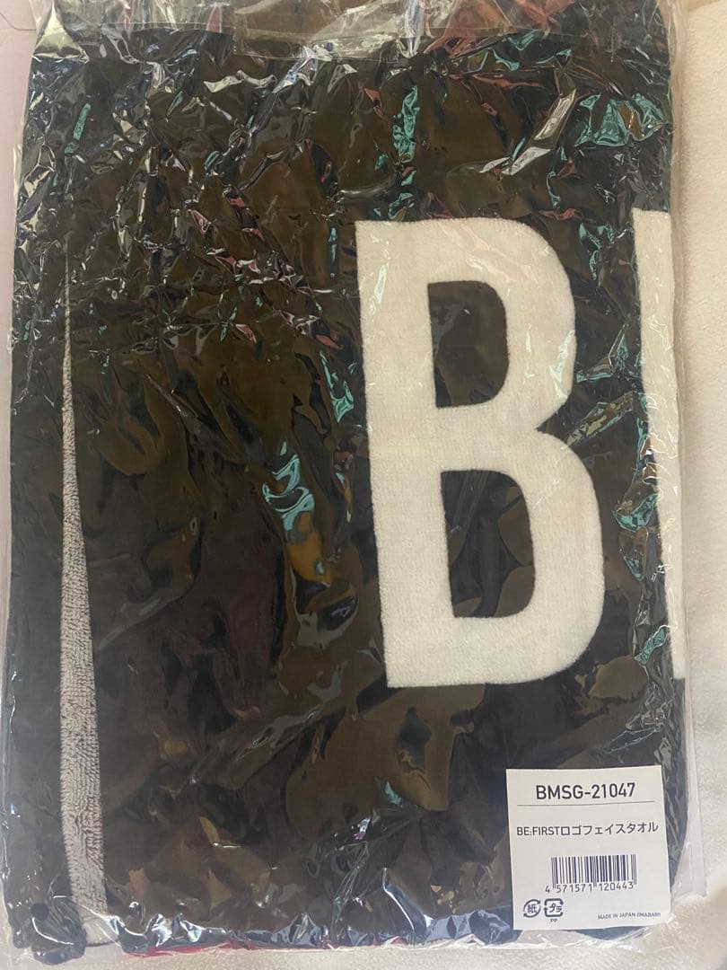 BE:FIRST ビーファースト ロゴフェイスタオル 初期