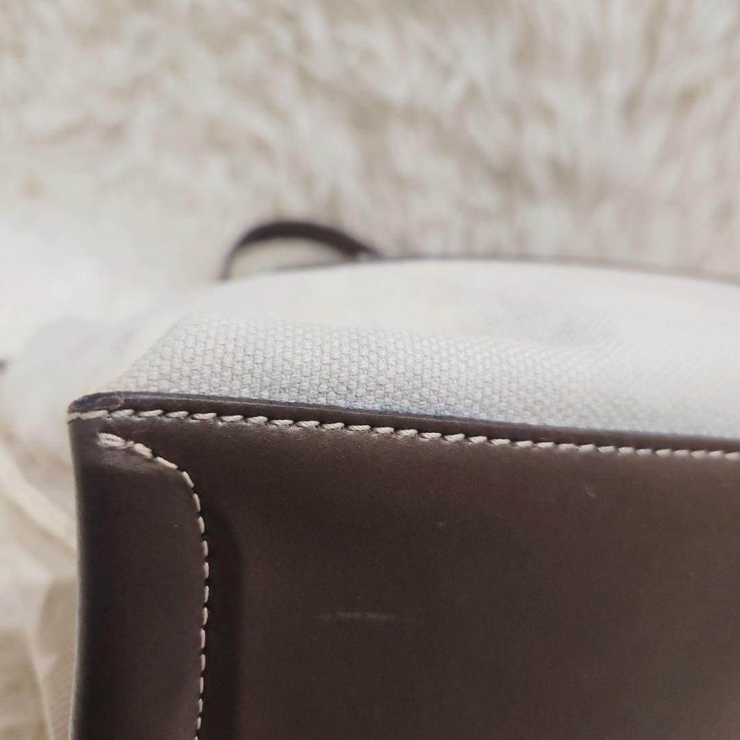 イアクッチ ソルベット S 2way ショルダーバッグ キャンバス 黒 クリーム