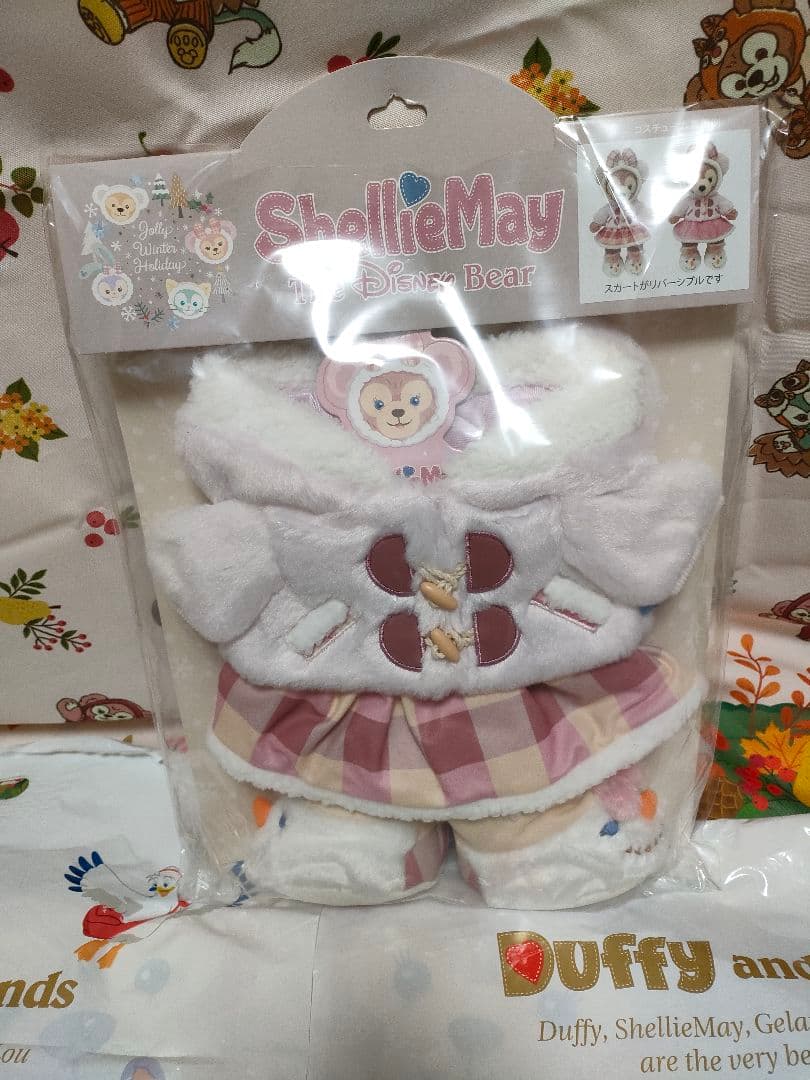 新品 シェリーメイ台紙付き コスチューム ウィンターホリデー ダッフィー＆フレン