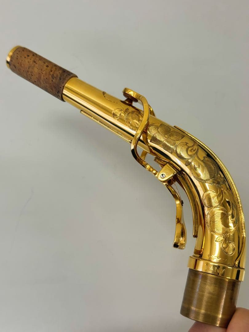 ヤナギサワ アルトサックス用 W3GPネック 総銀・金メッキ