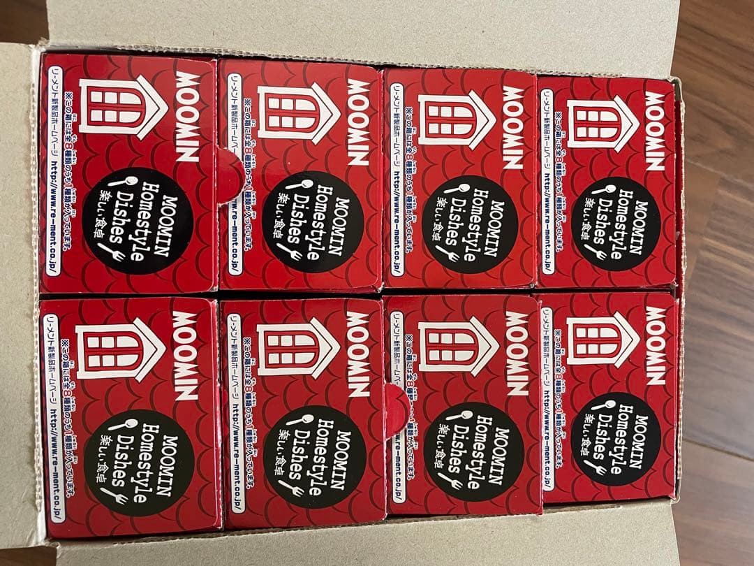 ムーミン　リーメント　楽しい食卓　開封済み