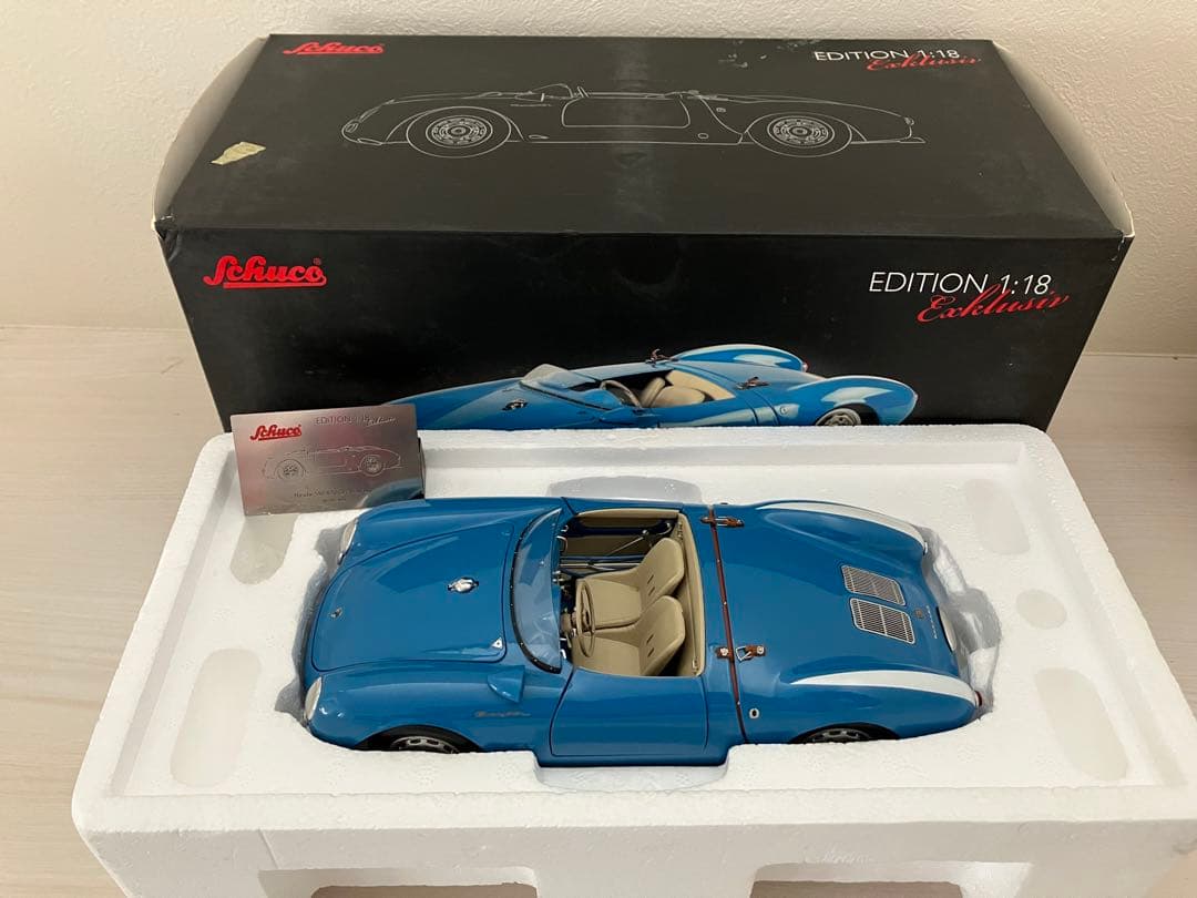 1/18 Schuco ポルシェ 550A スパイダー