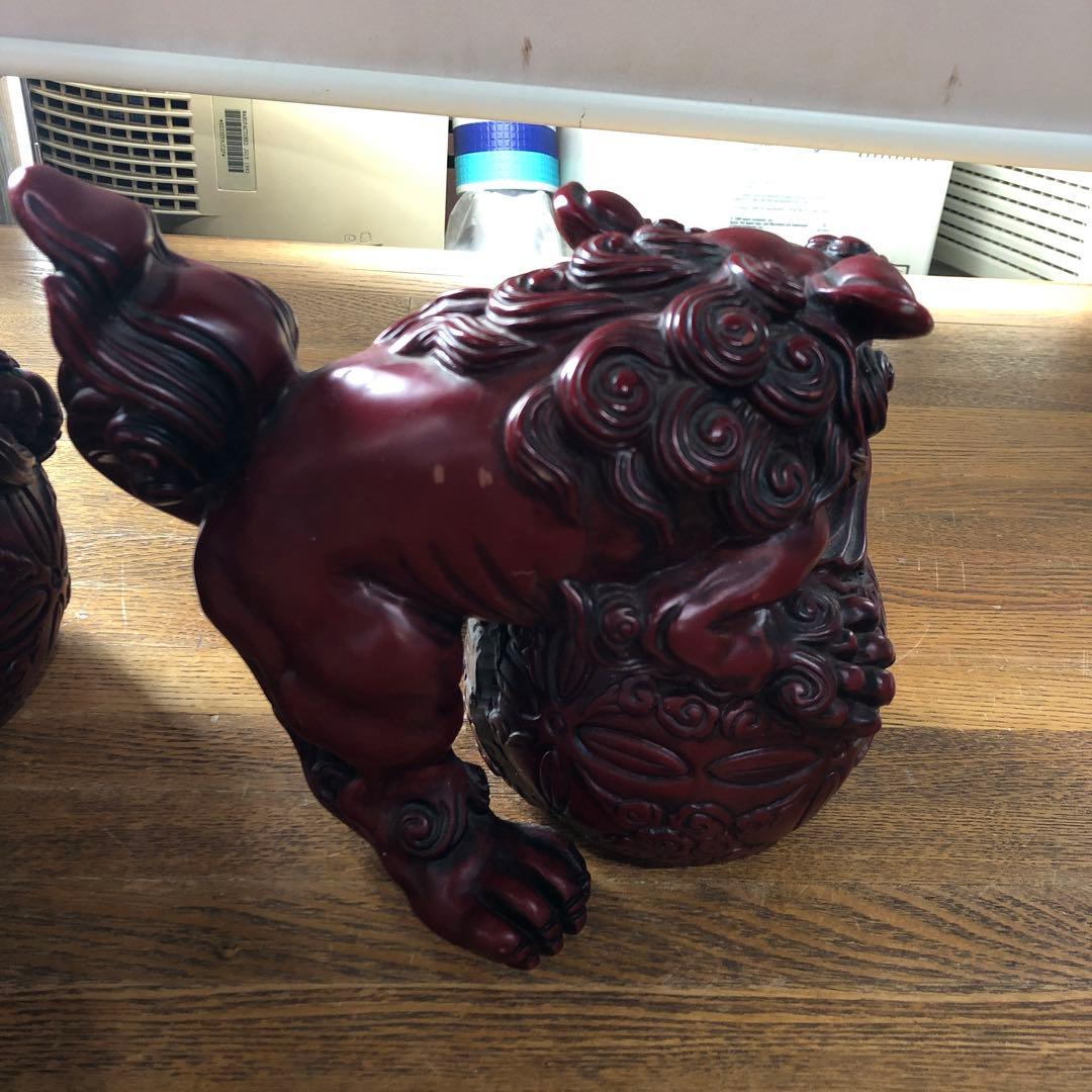 重量級　シーサー置物 沖縄 縁起物　獅子