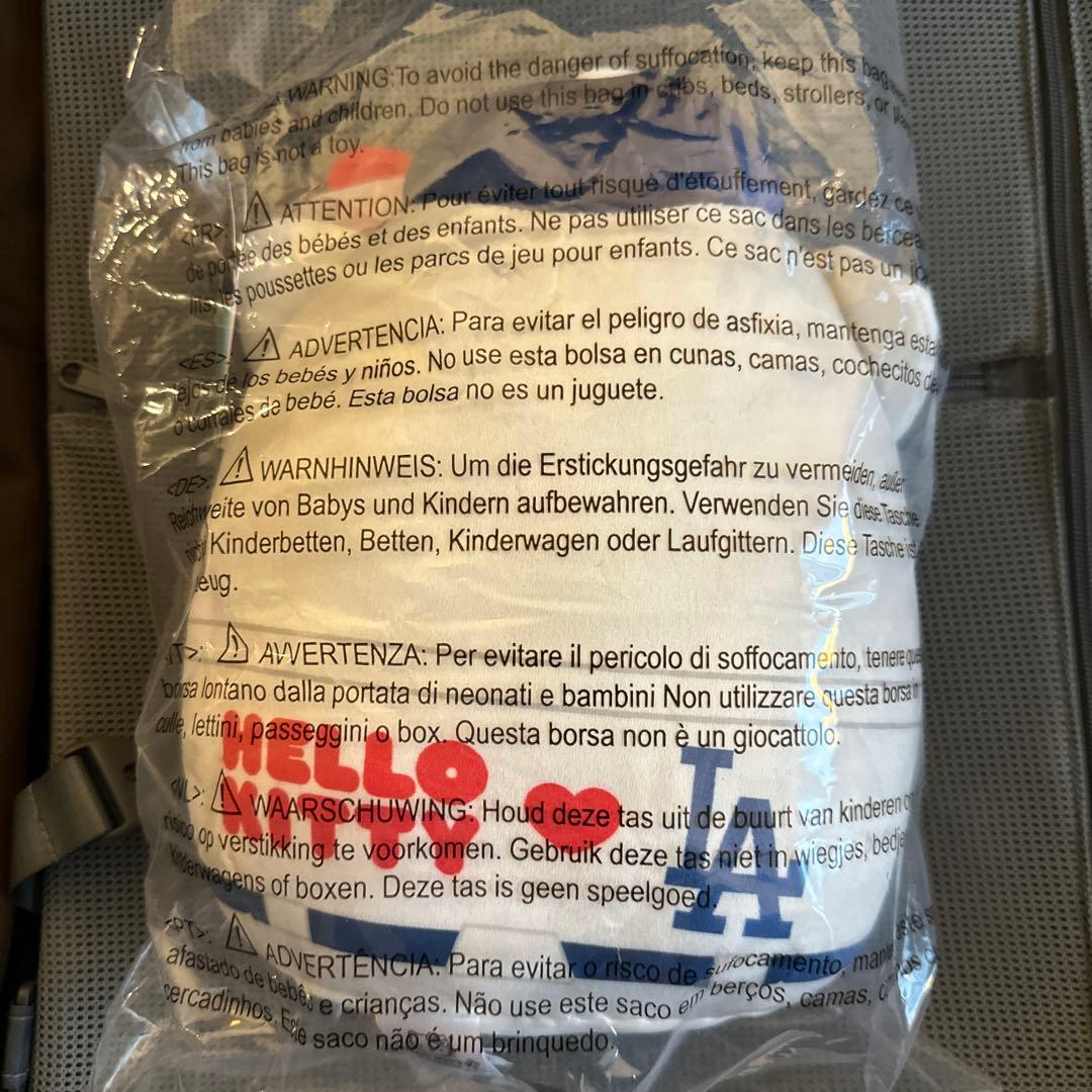 ドジャース キティーコラボ ぬいぐるみ　大谷翔平　サンリオ　dodgers