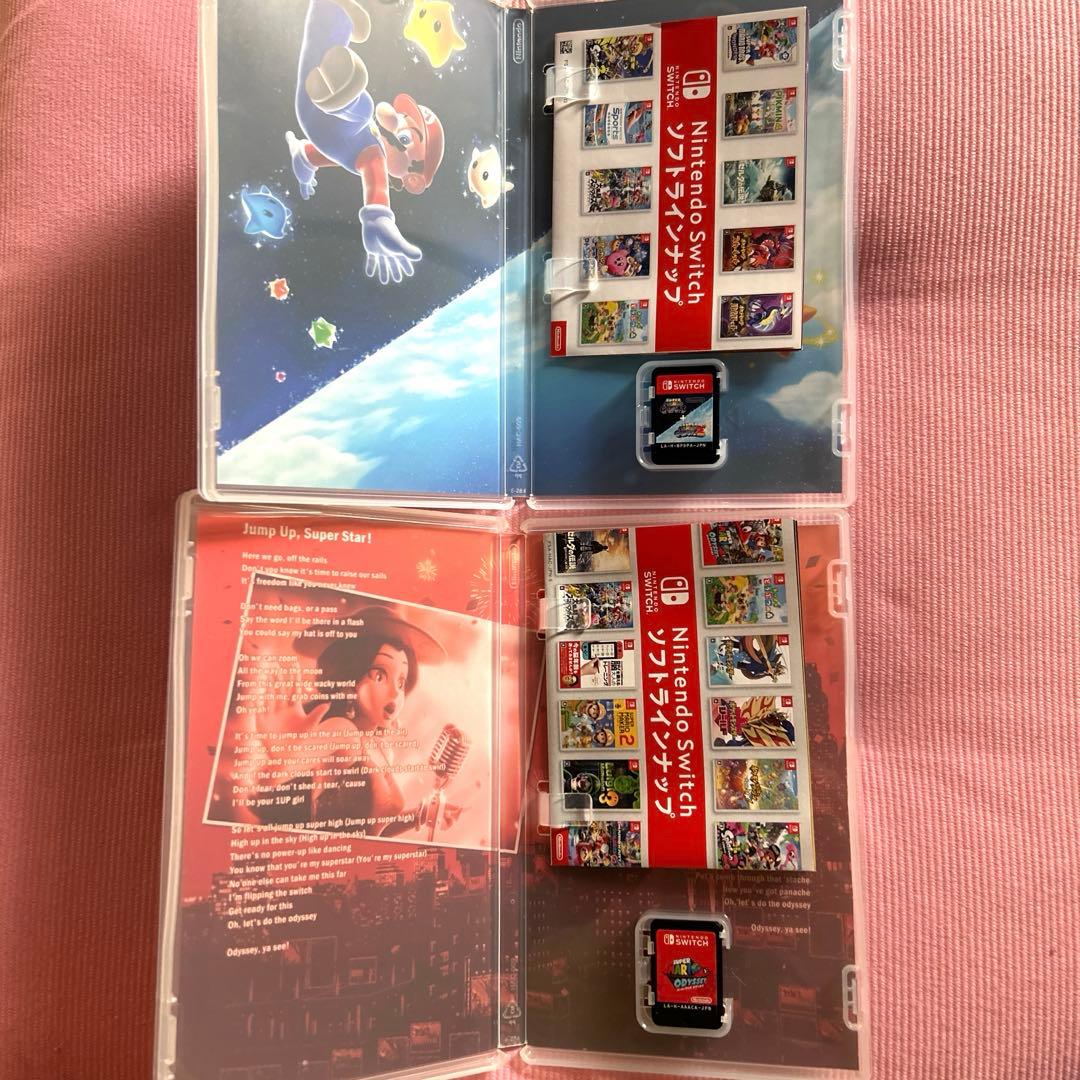 Switch　スーパーマリオギャラクシーとスーパーマリオオデッセイのセット