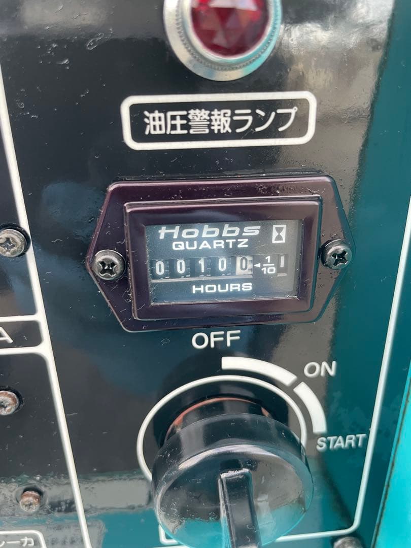 ヤンマー　ディーゼル　200V 発電機　実働10H YDG600TS-6E