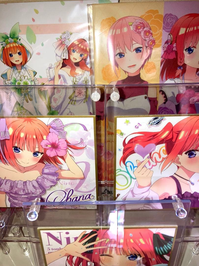 五等分の花嫁　中野二乃　グッズ　引退まとめ売り