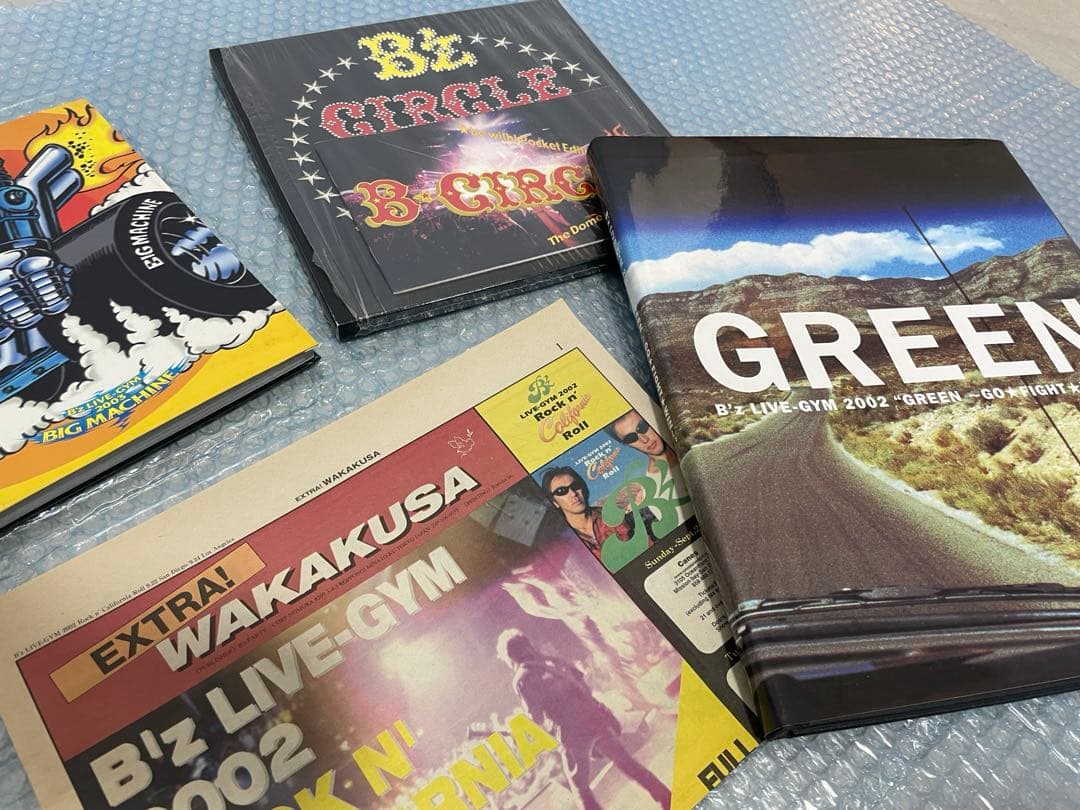 B'z ツアーパンフレットフォト、他ファンクラブアイテム　セット