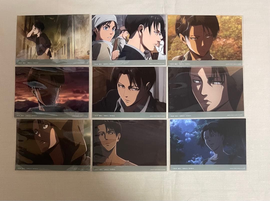 進撃の巨人 リヴァイ ブロマイド ネットプリント WIT STUDIO