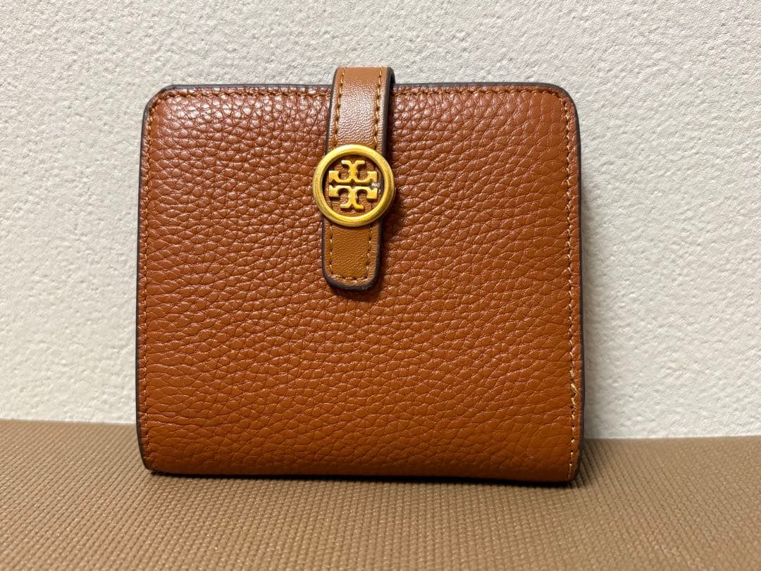 【新品】トリーバーチ　 財布 二つ折り バイカラー ミニウォレット