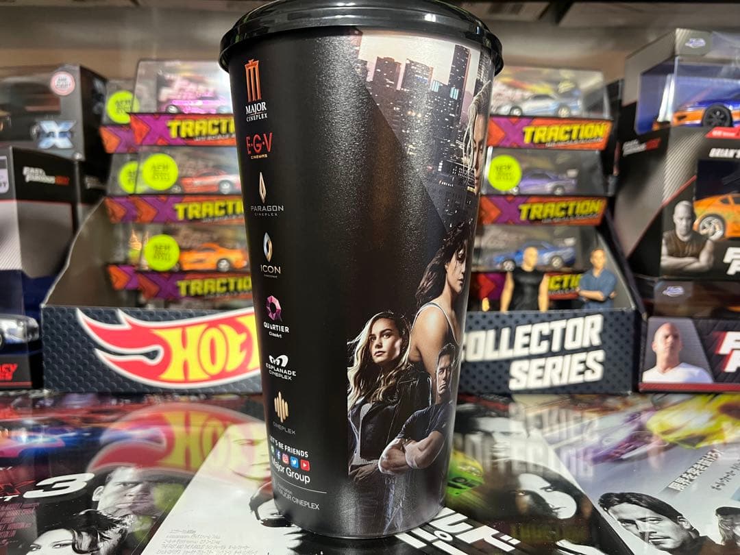 【希少】超特大 ワイルドスピード ミニカー ポップコーンバケット チャージャー