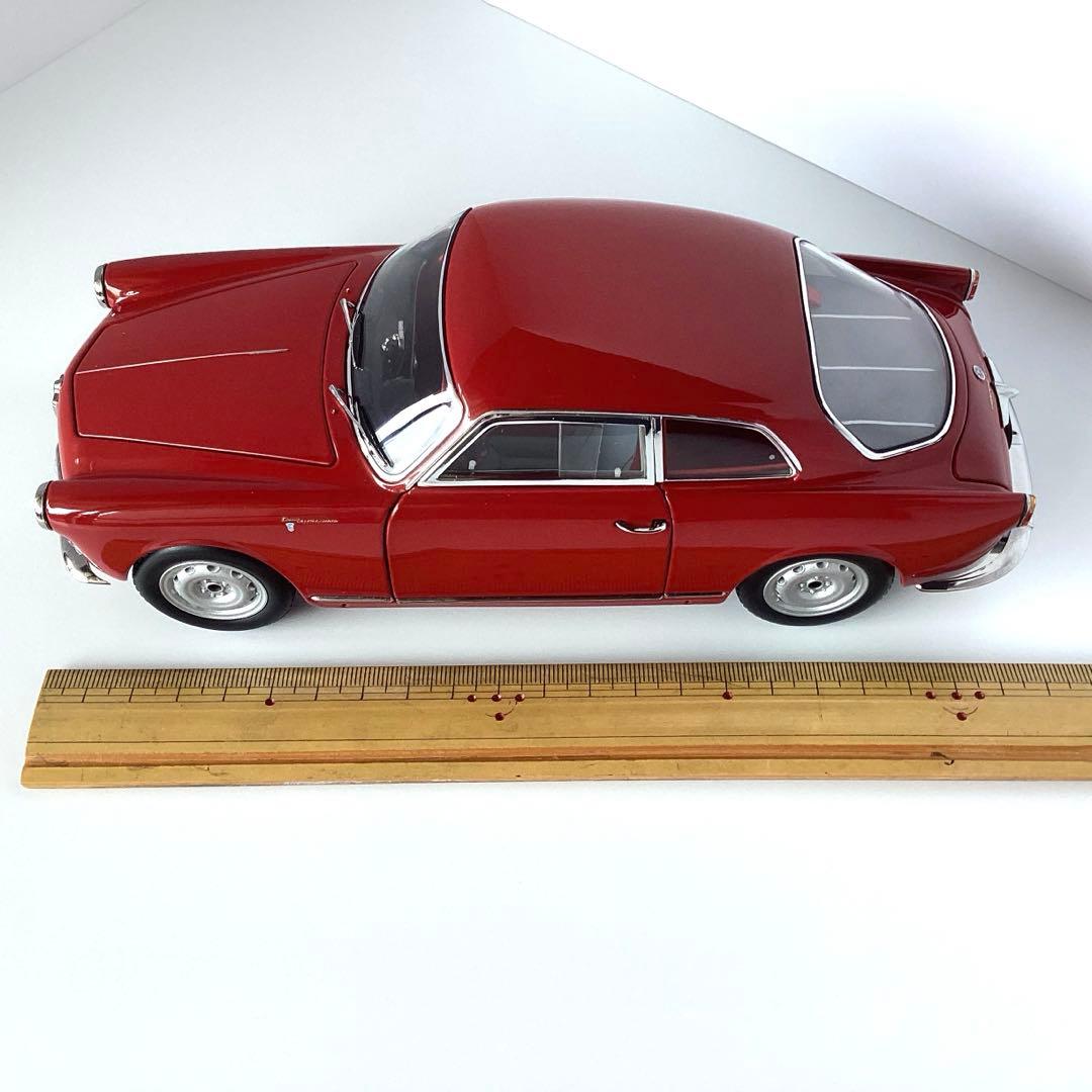 京商1/18 アルファ ロメオ ジュリエッタ スプリント ヴェローチェ レッド