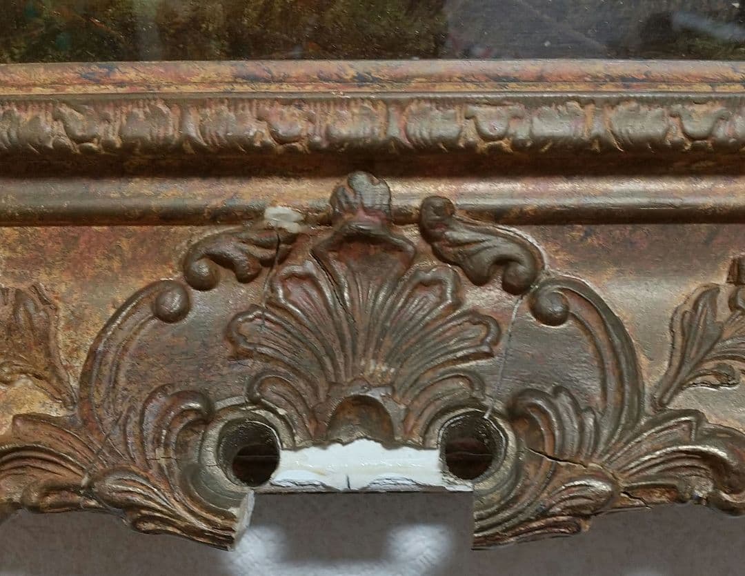 1月17日まで限定値下げ L.Richard「サレーの風景」油彩12号