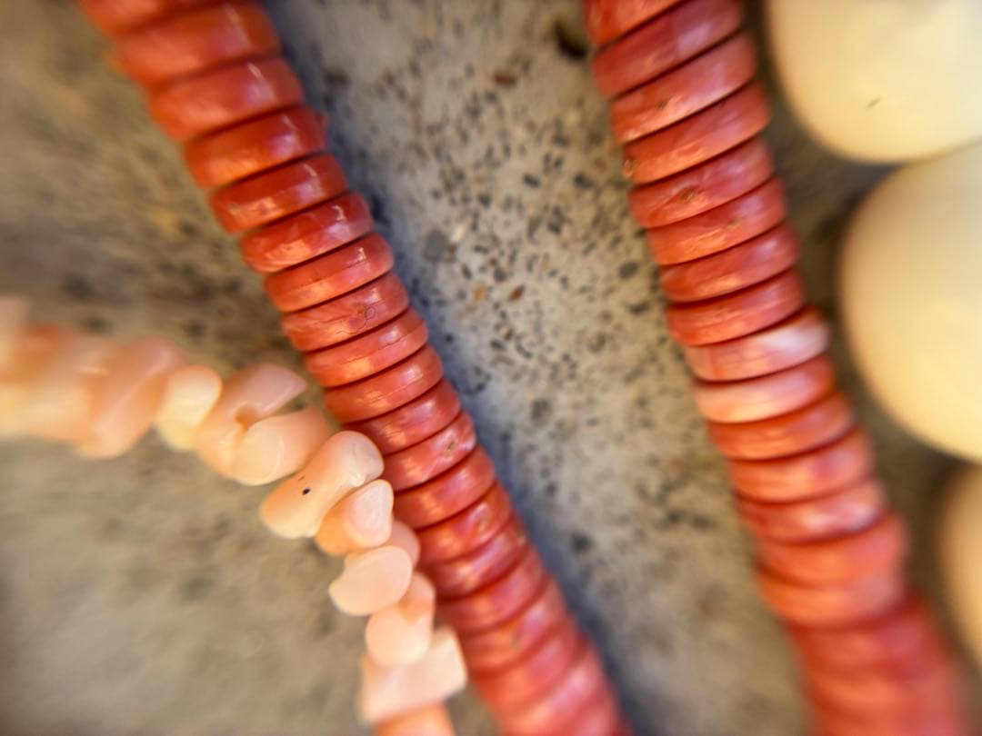 優*希様 ネックレス　リング　ブローチ　イヤリング　セット　珊瑚　さんご　サンゴ