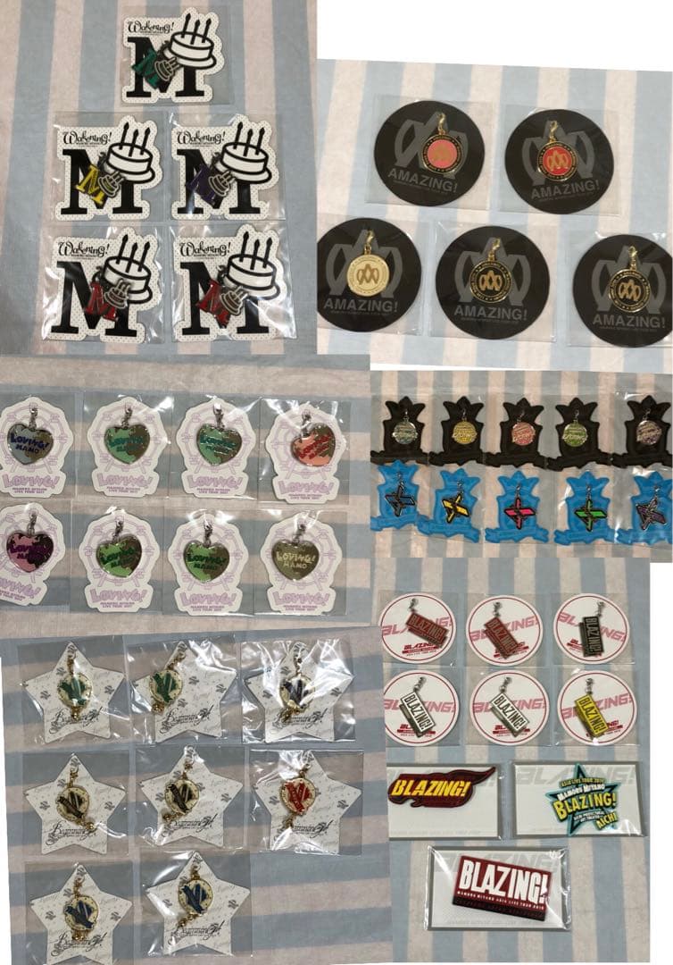 宮野真守 ギターピック チャーム67個 戯伝 写楽 ブロマイド ブルーレイ