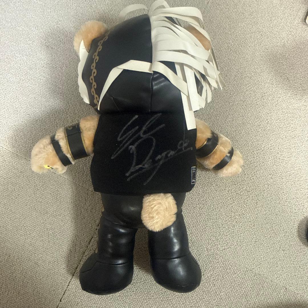 新日本プロレス エル・デスペラード マネくまぬいぐるみ