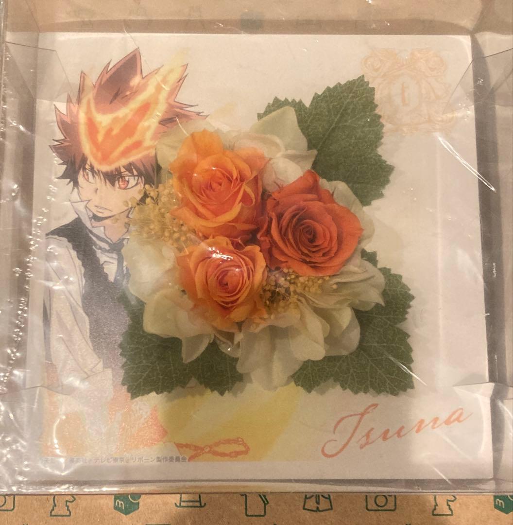 家庭教師ヒットマンREBORN！受注生産 限定 ウッドフレームアレンジ　沢田綱吉