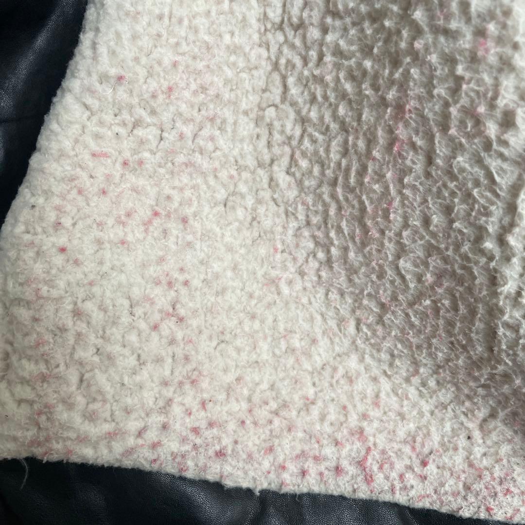 馬革×ラムファー　アンダーカバーライダースジャケット