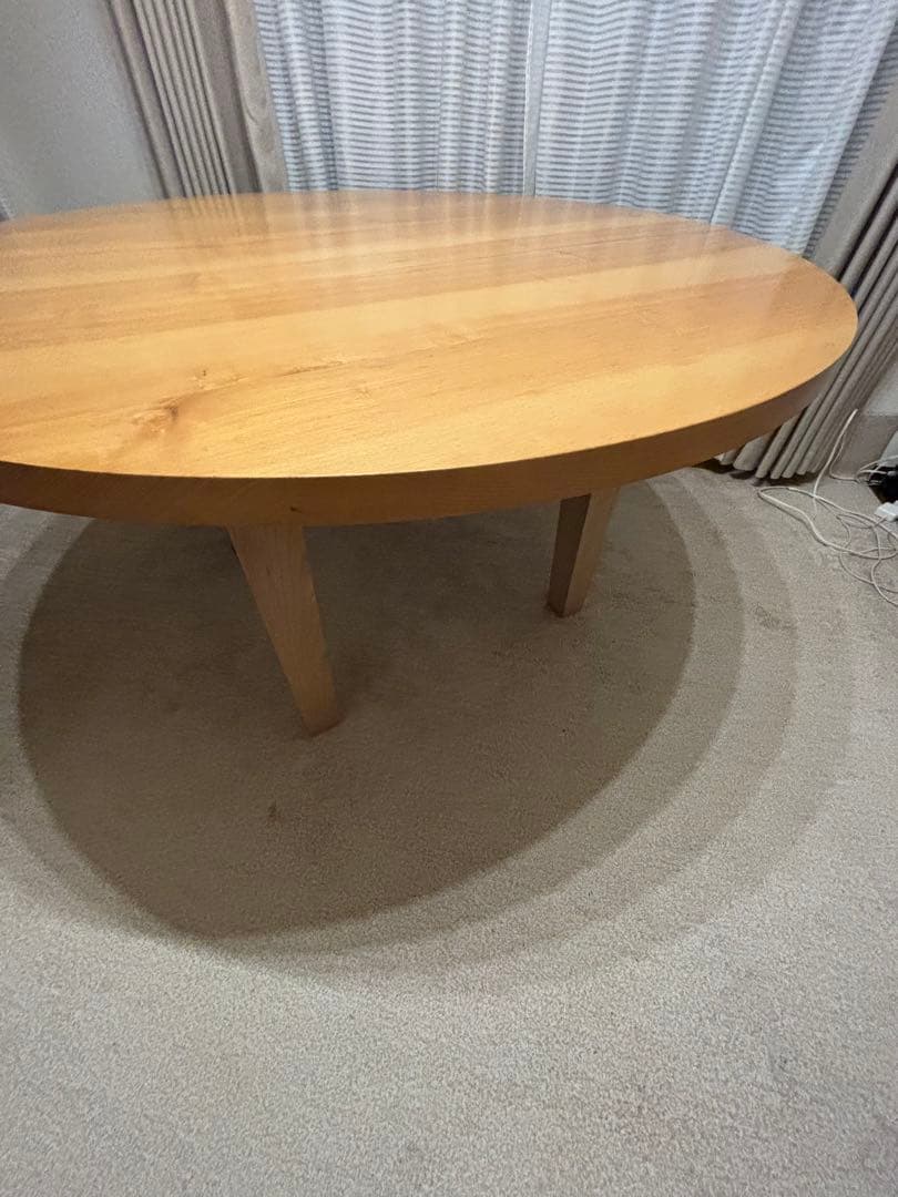 【The conran shop】ナチュラルウッド円形ダイニングテーブル