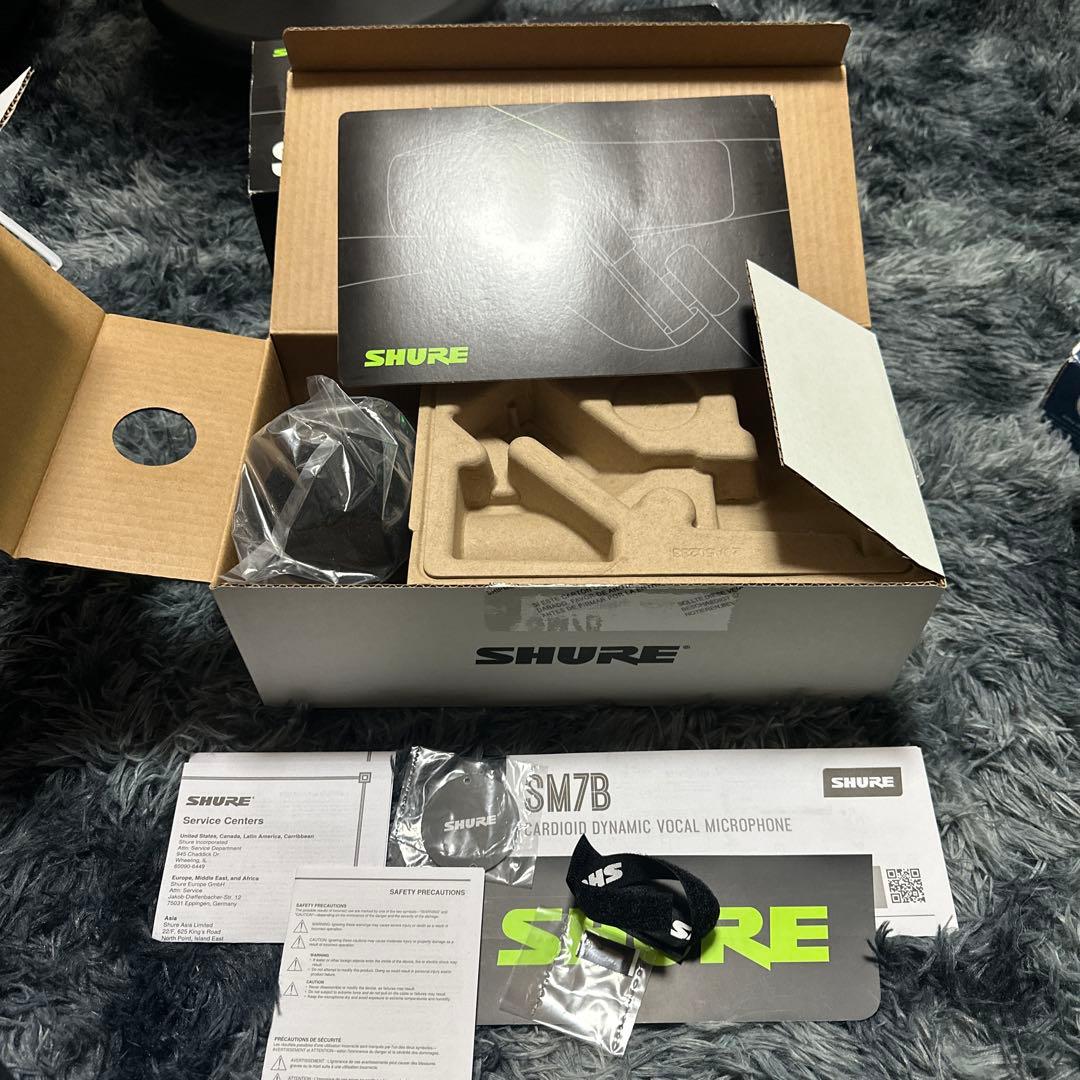 F*n様 Shure SM7B ダイナミックマイク + Cloudlifter