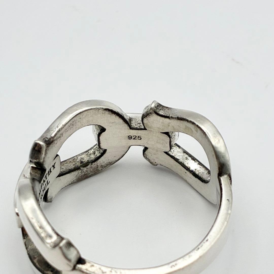 SYMPATHY OF SOUL トリニティホースシューリンク 指輪 925