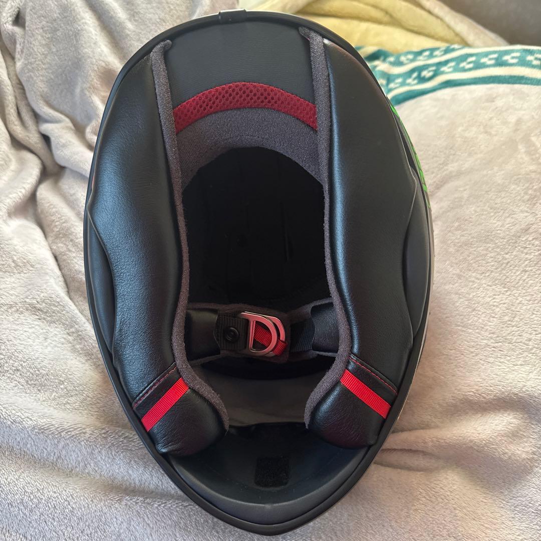 SHOEI フルフェイスヘルメット　Z8 ブラック/グリーン　(カプリッチョ)