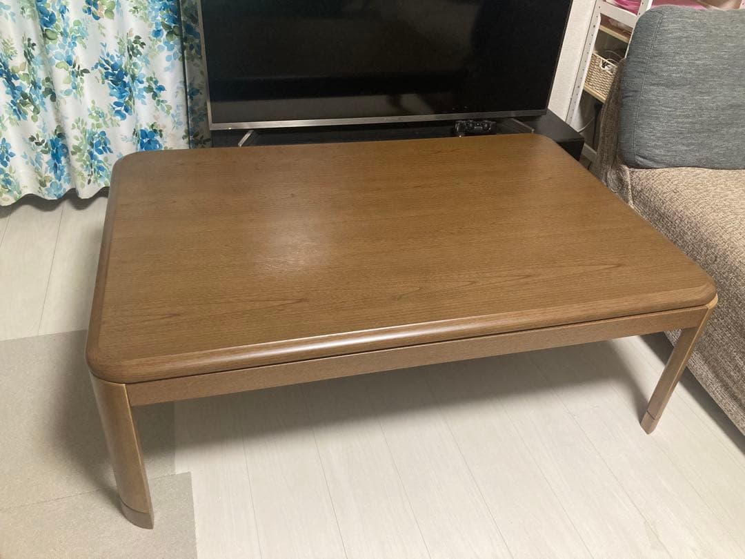 ◇タンスのゲン◇ 傷に強いUV天板こたつテーブル◇リビングテーブル◇