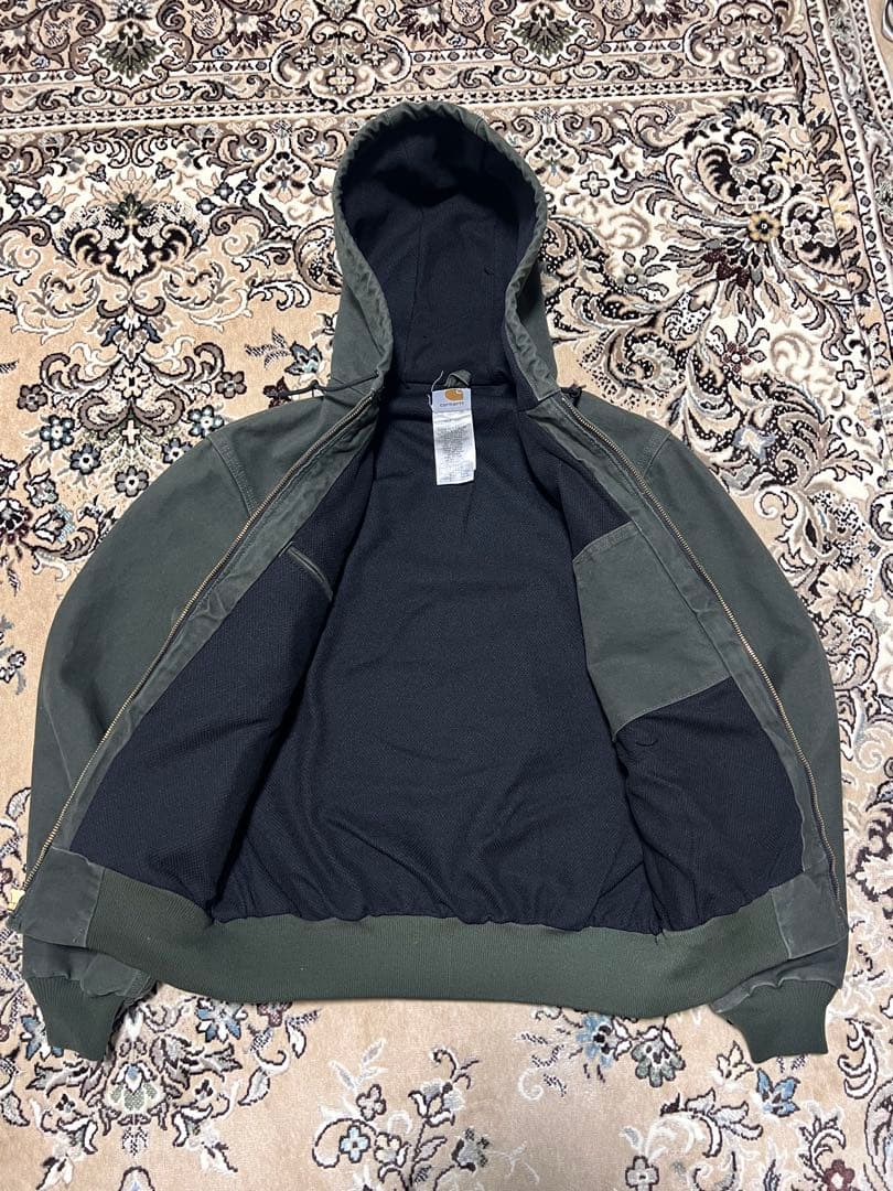 カーハートアクティブジャケット モスグリーン