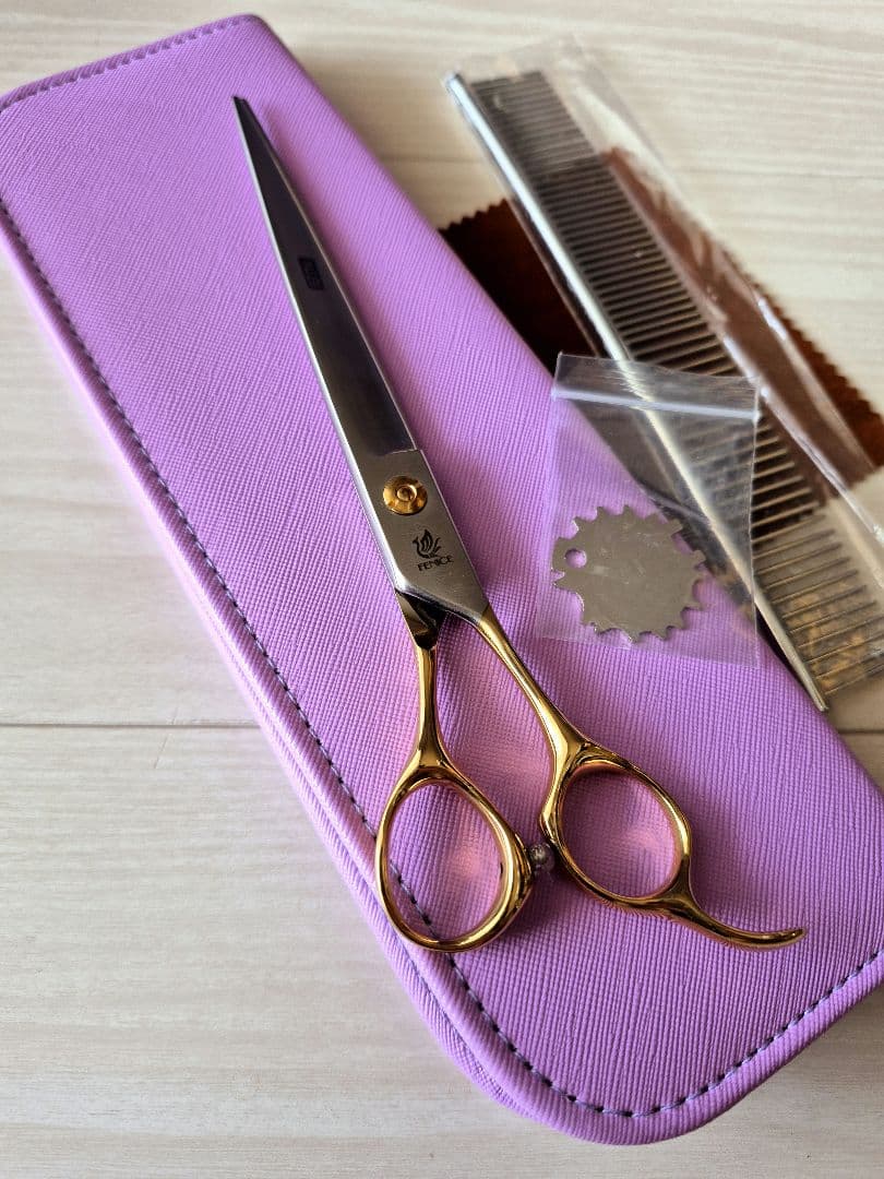 【売約済】新品★大きめ7.5インチ★フェニーチェ ストレートシザー