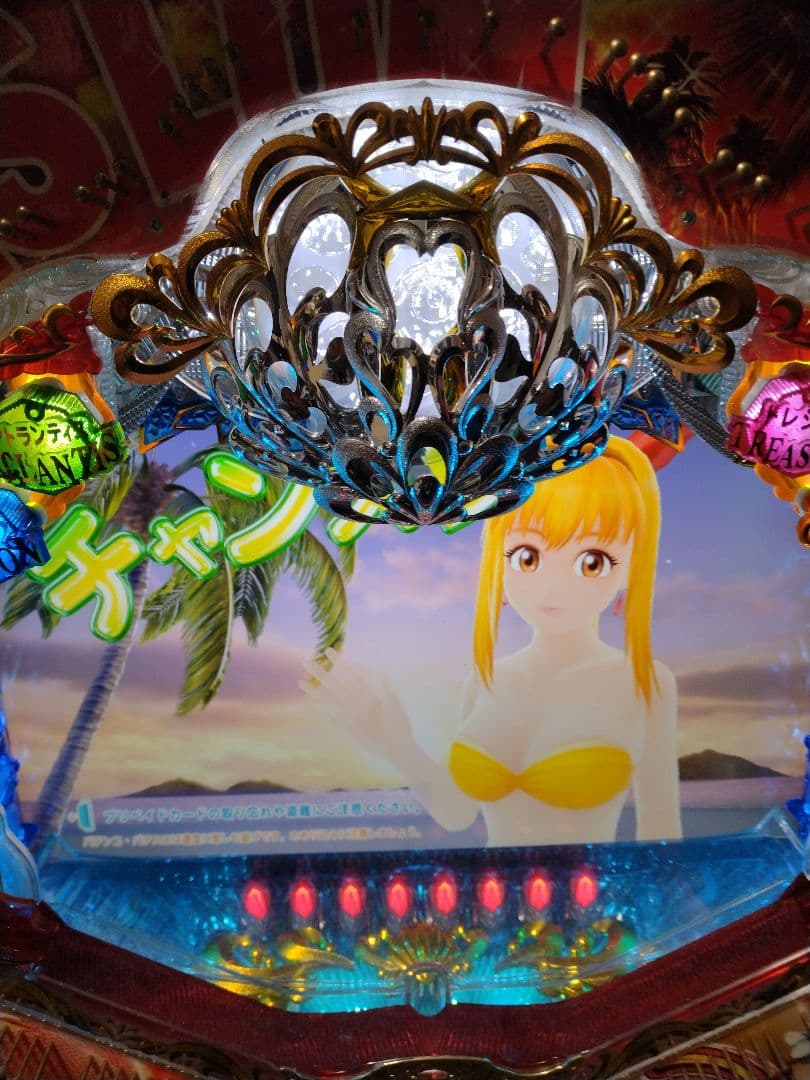 パチンコ実機 大海物語4 SBC アグネス・ラム 1/119 データカウンター付