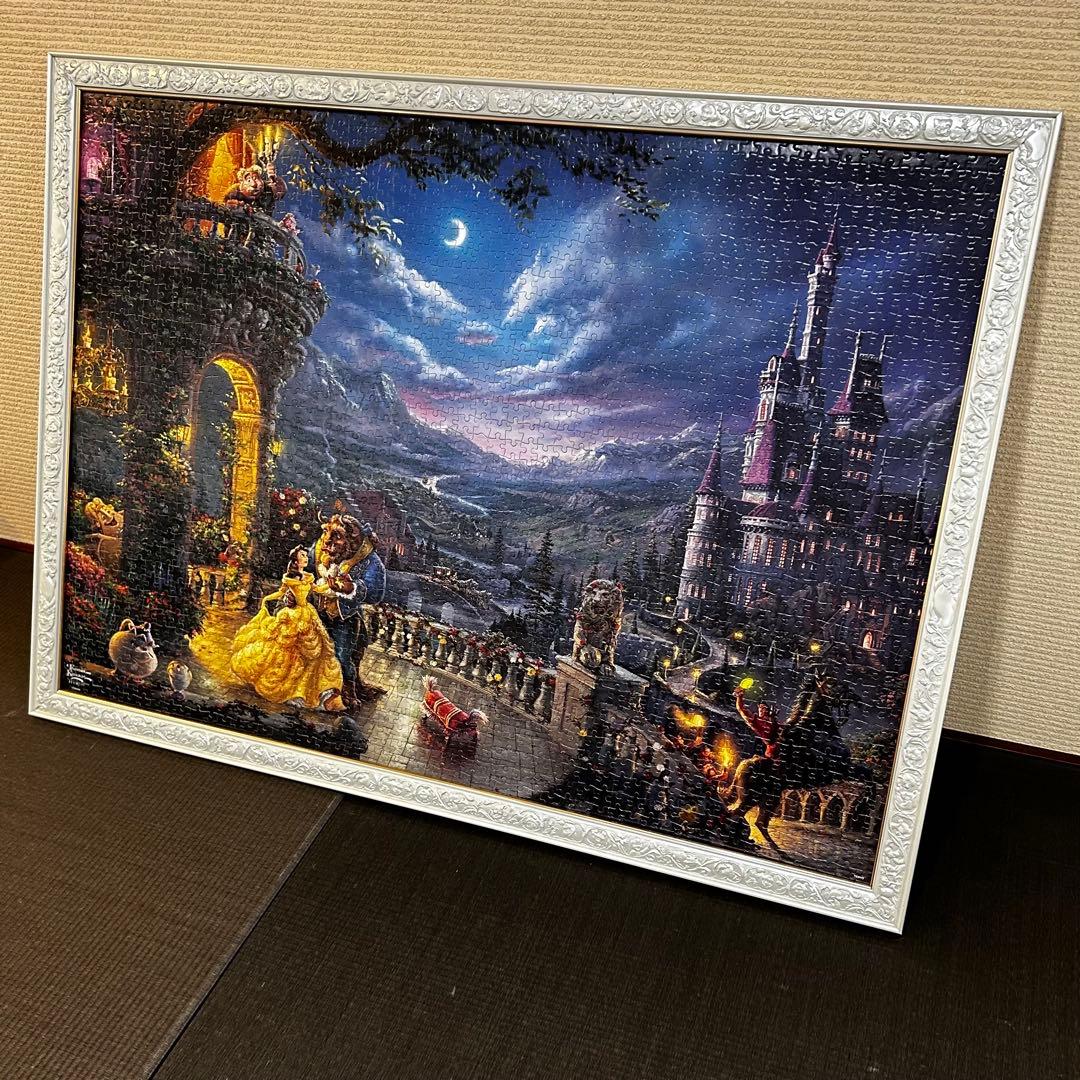 【2000ピース】美女と野獣 ディズニーキャラクターズ アートフィギュアパネル付