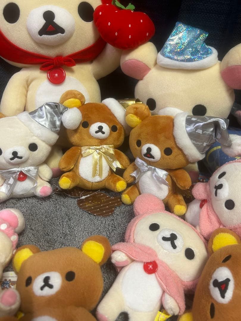 【大量まとめ売り】リラックマ ぬいぐるみ＆グッズセット タグ付き・レアあり