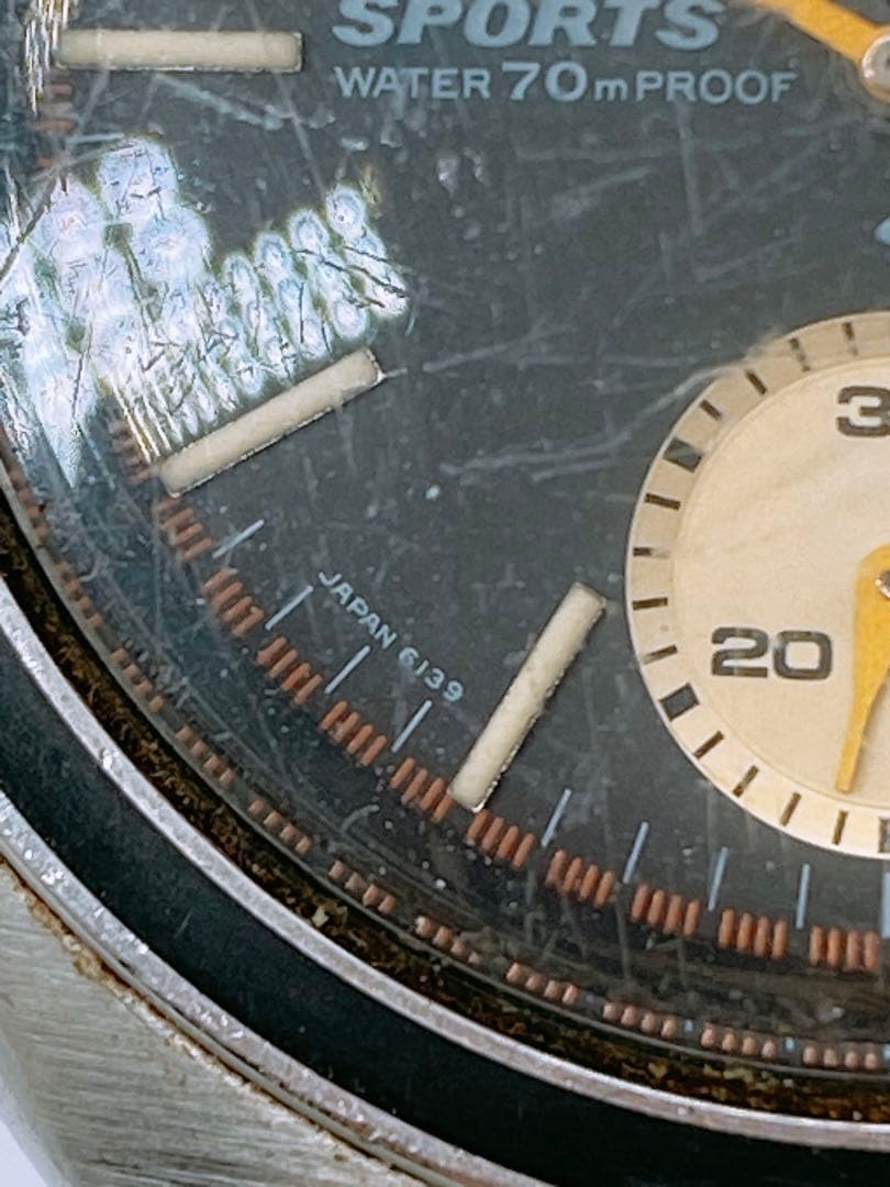 b*1様 年代物 SEIKO 5 SPORTS Speed Timer 腕時計