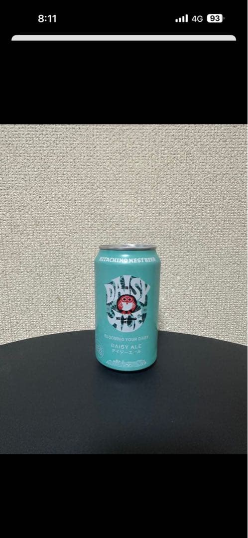 DAISY ビール フラワーデザイン缶