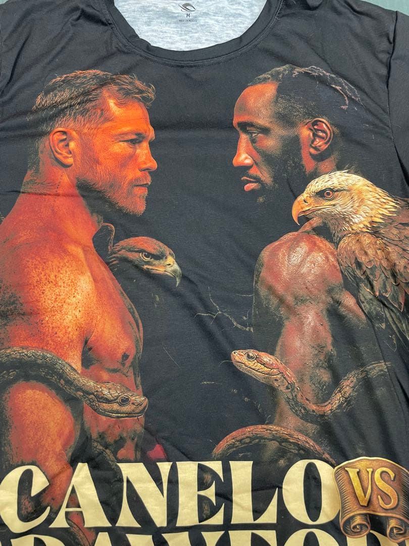 カネロvsクロフォードグラフィックTシャツ