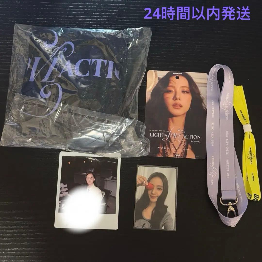 BLACKPINK ジス Jisoo マカオfm限定 サイン入りポラロイドセット