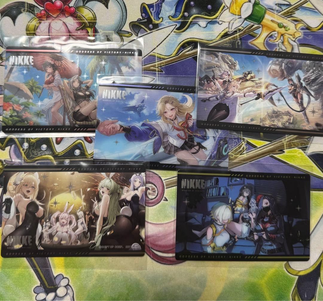 勝利の女神 NIKKE エリア防衛戦 特典メタルカード 5種セット